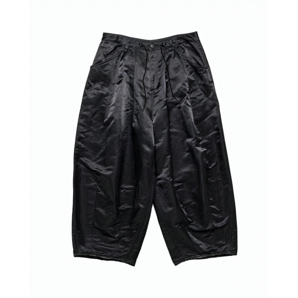 NEEDLES Wide-Leg Training Pants with Shiny Finish